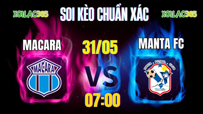 Soi kèo Macara vs Manta FC chính xác hôm nay